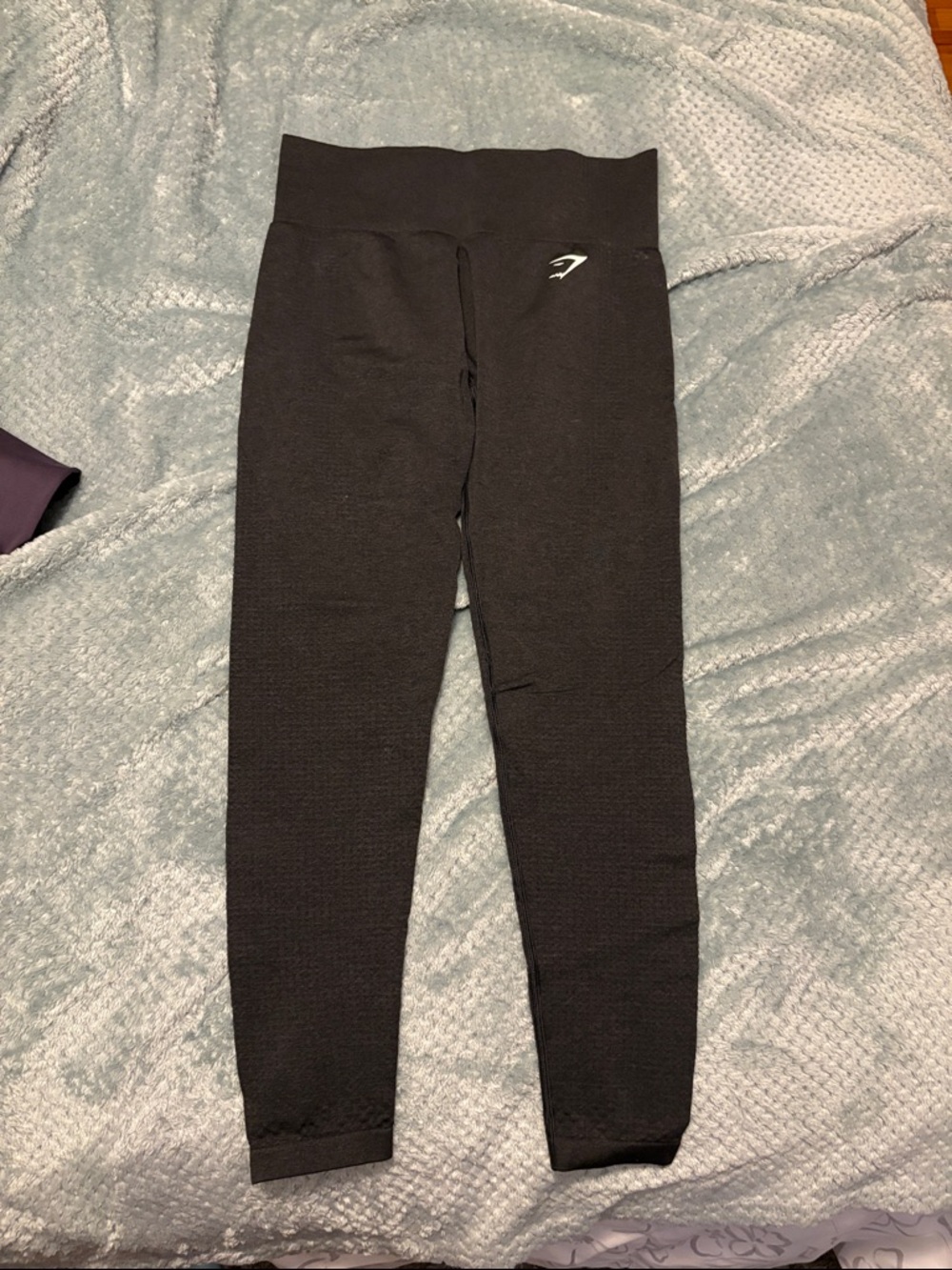 Women’s Seamless High-Waist Leggings - Black